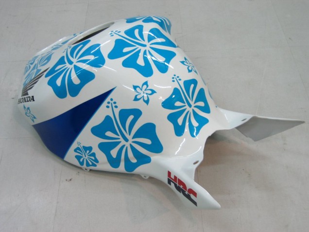 Descuento Carenados Moto Honda CBR1000RR 2004-2005 - Blanco Azul Nieve Nastro Azzurro 46
