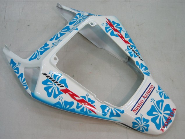 Descuento Carenados Moto Honda CBR1000RR 2004-2005 - Blanco Azul Nieve Nastro Azzurro 46