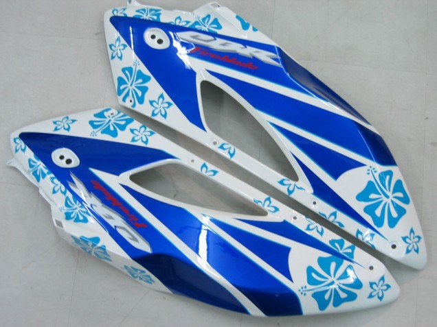 Descuento Carenados Moto Honda CBR1000RR 2004-2005 - Blanco Azul Nieve Nastro Azzurro 46