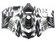 Descuento Kits Carenado Moto Honda CBR1000RR 2004-2005 - Plata Blanco Negro Brillante Repsol