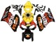 Descuento Carenados Moto Honda CBR1000RR 2004-2005 - Amarillo Naranja Negro Brillante Repsol Rossi 46