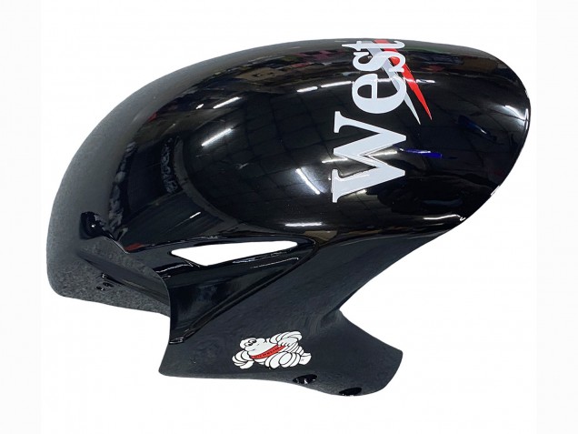 Descuento Carenados Moto Honda CBR1000RR 2004-2005 - Negro Brillante Blanco West