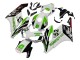 Descuento Carenados Moto Honda CBR1000RR 2004-2005 - Blanco Verde Negro Brillante Hannspree 52