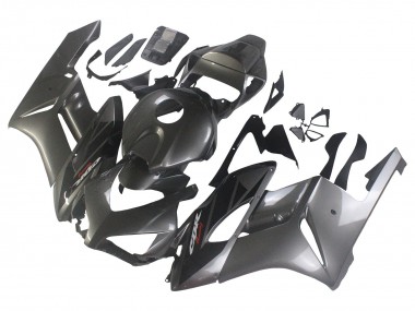 Descuento Carenados Moto Honda CBR1000RR 2004-2005 - Gris Brillante Negro Brillante
