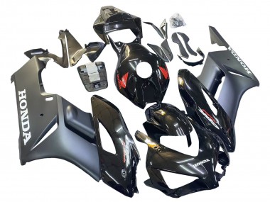 Descuento Carenados Moto Honda CBR1000RR 2004-2005 - Negro Brillante Gris Mate Rojo Fireblade