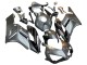 Descuento Carenado Moto Honda CBR1000RR 2004-2005 - Plata Negro Brillante