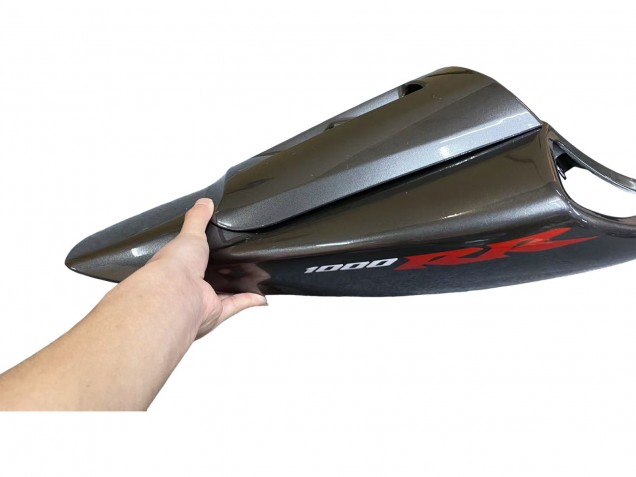 Descuento Carenado Moto Honda CBR1000RR 2004-2005 - Plata Negro Brillante