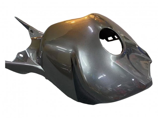 Descuento Carenado Moto Honda CBR1000RR 2004-2005 - Plata Negro Brillante