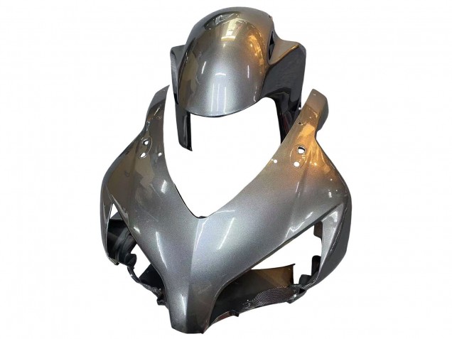 Descuento Carenado Moto Honda CBR1000RR 2004-2005 - Plata Negro Brillante