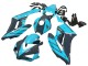 Descuento Carenados Moto Honda CBR1000RR 2004-2005 - Azul Claro Negro Brillante