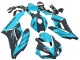 Descuento Carenados Moto Honda CBR1000RR 2004-2005 - Azul Claro Negro Brillante