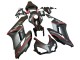 Descuento Carenados Moto Honda CBR1000RR 2004-2005 - Negro Brillante Gris Brillante Rojo Raya