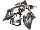 Descuento Carenados Moto Honda CBR1000RR 2004-2005 - Negro Brillante Gris Brillante Rojo Raya