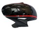 Descuento Carenados Moto Honda CBR1000RR 2004-2005 - Negro Brillante Gris Brillante Rojo Raya