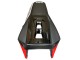 Descuento Carenados Moto Honda CBR1000RR 2004-2005 - Negro Brillante Gris Brillante Rojo Raya