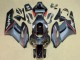 Descuento Carenados Moto Honda CBR1000RR 2004-2005 - Negro Brillante Gris Brillante Rojo Raya