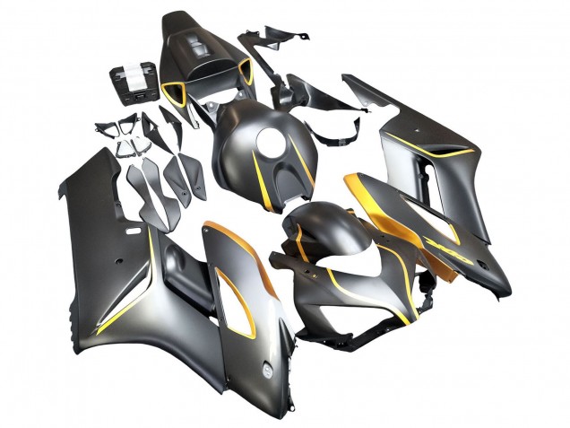 Descuento Carenados Moto Honda CBR1000RR 2004-2005 - Gris Mate Oro