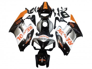 Descuento Carenados Moto Honda CBR1000RR 2004-2005 - Naranja Plata Negro Brillante Repsol