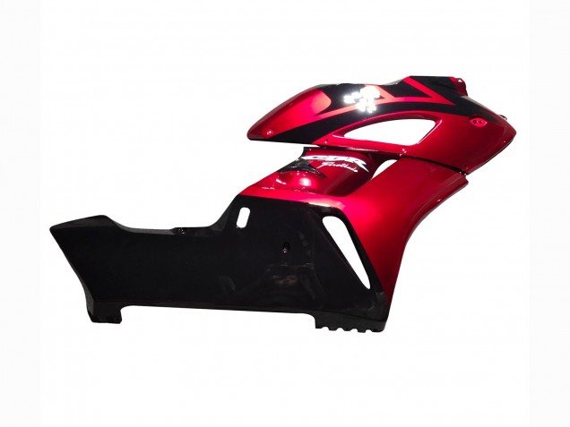 Descuento Carenados Moto Honda CBR1000RR 2004-2005 - Rojo Negro Brillante Raya