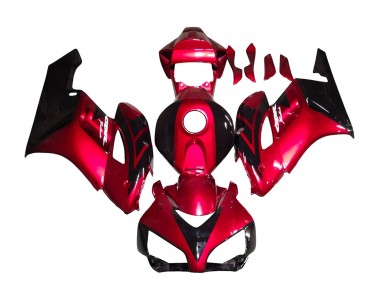 Descuento Carenados Moto Honda CBR1000RR 2004-2005 - Rojo Negro Brillante Raya