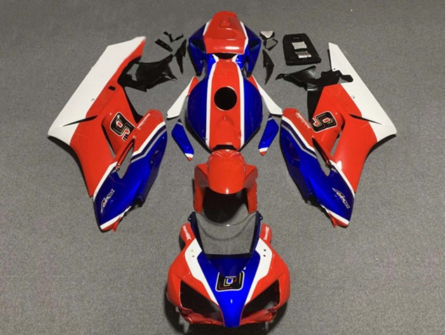Descuento Carenados Moto Honda CBR1000RR 2004-2005 - Blanco Rojo Azul 6