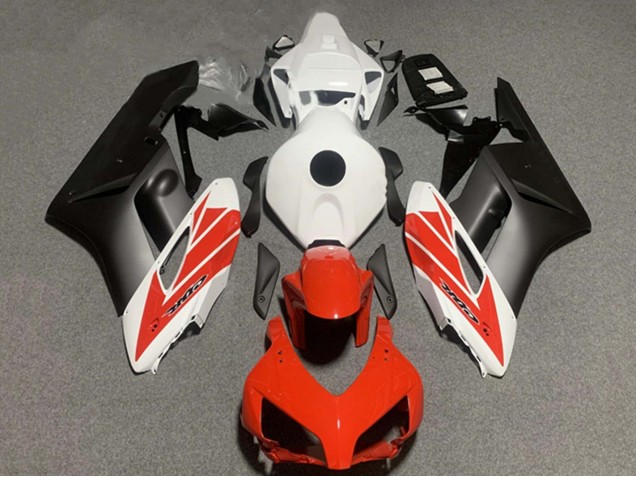 Descuento Carenados Moto Honda CBR1000RR 2004-2005 - Blanco Rojo Negro Mate