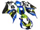 Descuento Carenados Moto Honda CBR1000RR 2006-2007 - Azul Fluorescent Verde Negro Brillante Tiburón 46