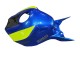 Descuento Carenados Moto Honda CBR1000RR 2006-2007 - Azul Fluorescent Verde Negro Brillante Tiburón 46