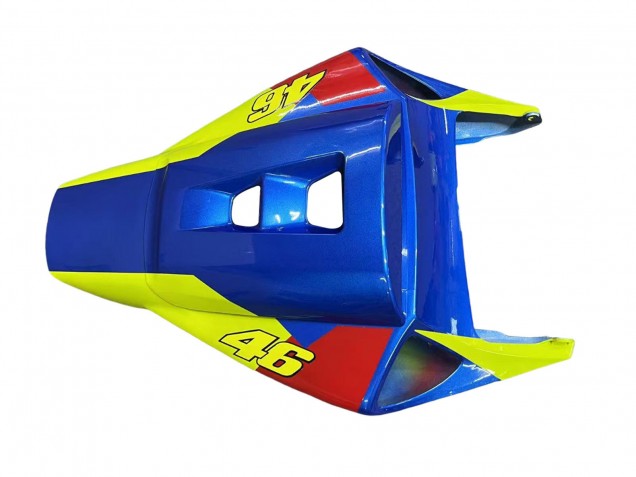 Descuento Carenados Moto Honda CBR1000RR 2006-2007 - Azul Fluorescent Verde Negro Brillante Tiburón 46