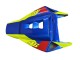 Descuento Carenados Moto Honda CBR1000RR 2006-2007 - Azul Fluorescent Verde Negro Brillante Tiburón 46