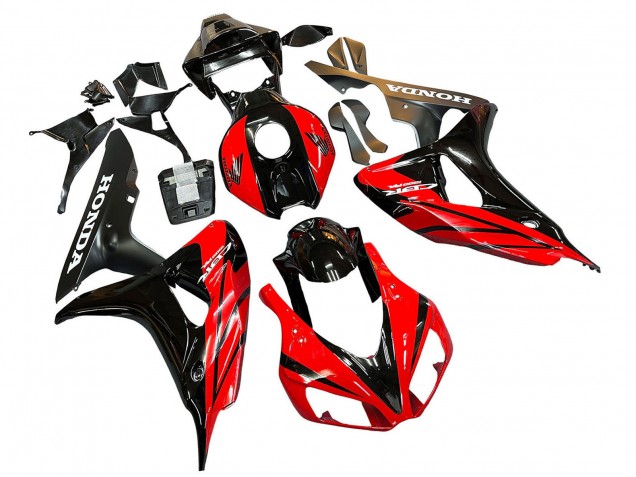 Descuento Carenado Moto Honda CBR1000RR 2006-2007 - Azul Negro Brillante
