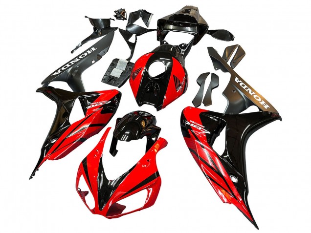Descuento Carenado Moto Honda CBR1000RR 2006-2007 - Azul Negro Brillante