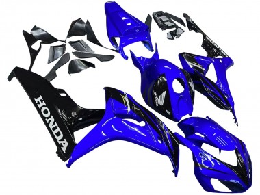 Descuento Carenados Moto Honda CBR1000RR 2006-2007 - Azul Negro Brillante