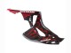 Descuento Carenado Moto Honda CBR1000RR 2006-2007 - Negro Brillante Rojo Llama