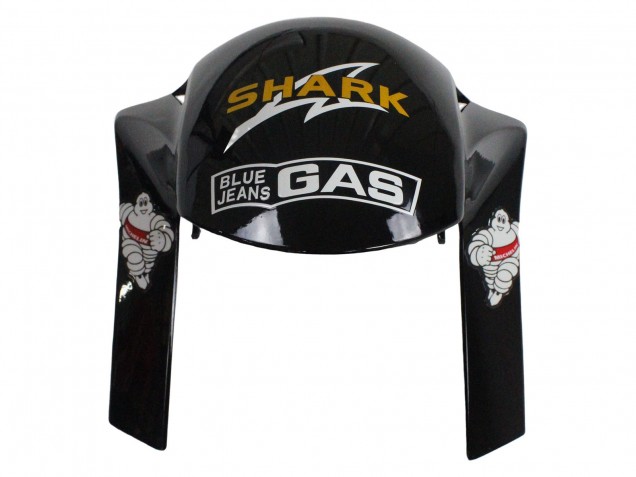 Descuento Carenados Moto Honda CBR1000RR 2006-2007 - Negro Brillante Amarillo Rojo Llama