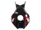 Descuento Carenados Moto Honda CBR1000RR 2006-2007 - Negro Brillante Amarillo Rojo Llama
