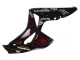 Descuento Carenados Moto Honda CBR1000RR 2006-2007 - Negro Brillante Amarillo Rojo Llama