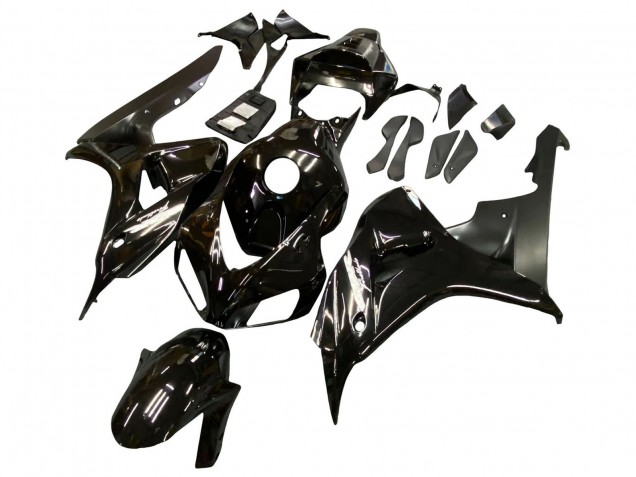 Descuento Carenados Moto Honda CBR1000RR 2006-2007 - Negro Brillante Negro Mate