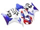 Descuento Carenado Moto Honda CBR1000RR 2006-2007 - Blanco Rojo Azul HRC