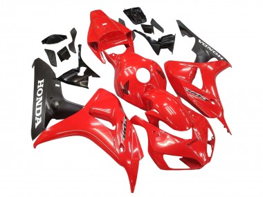 Descuento Carenados Moto Honda CBR1000RR 2006-2007 - Rojo Negro Mate