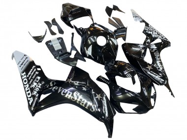 Descuento Carenados Moto Honda CBR1000RR 2006-2007 - Negro Brillante Oro SevenStars