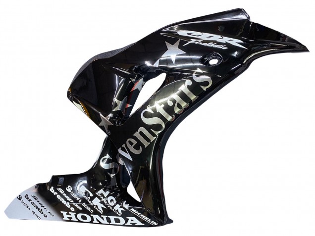 Descuento Carenados Moto Honda CBR1000RR 2006-2007 - Negro Brillante Oro SevenStars