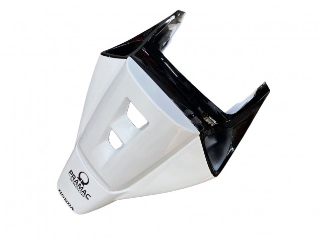 Descuento Carenados Moto Honda CBR1000RR 2006-2007 - Blanco Negro Brillante Pramac