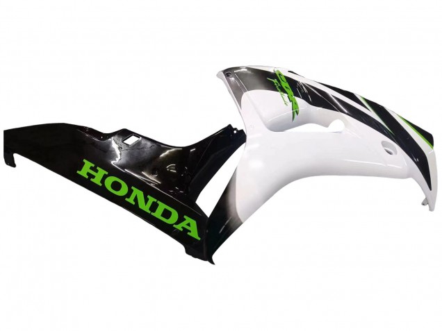 Descuento Carenado Moto Honda CBR1000RR 2006-2007 - Blanco Verde Negro Brillante