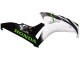 Descuento Carenado Moto Honda CBR1000RR 2006-2007 - Blanco Verde Negro Brillante