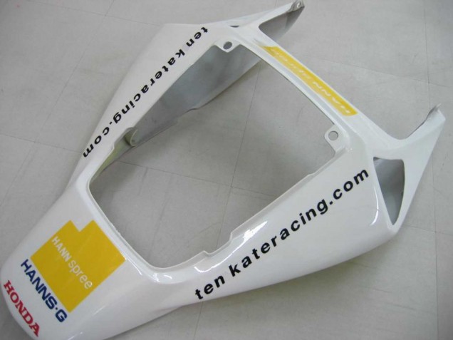 Descuento Carenados Moto Honda CBR1000RR 2006-2007 - Blanco Verde Negro Brillante Hannspree 52