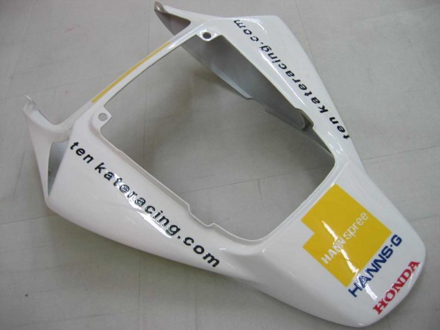 Descuento Carenados Moto Honda CBR1000RR 2006-2007 - Blanco Verde Negro Brillante Hannspree 52