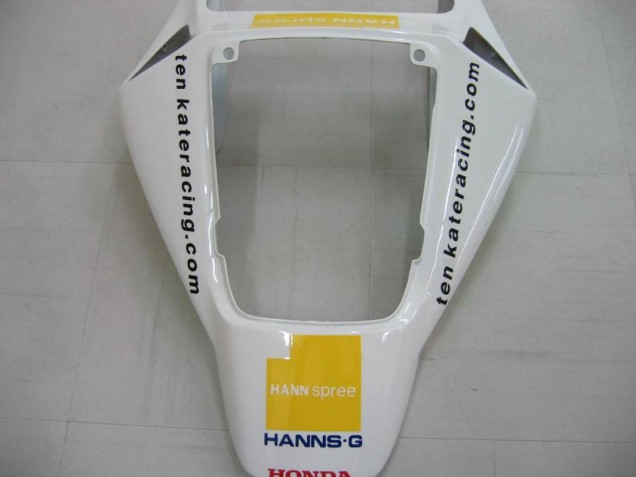 Descuento Carenados Moto Honda CBR1000RR 2006-2007 - Blanco Verde Negro Brillante Hannspree 52