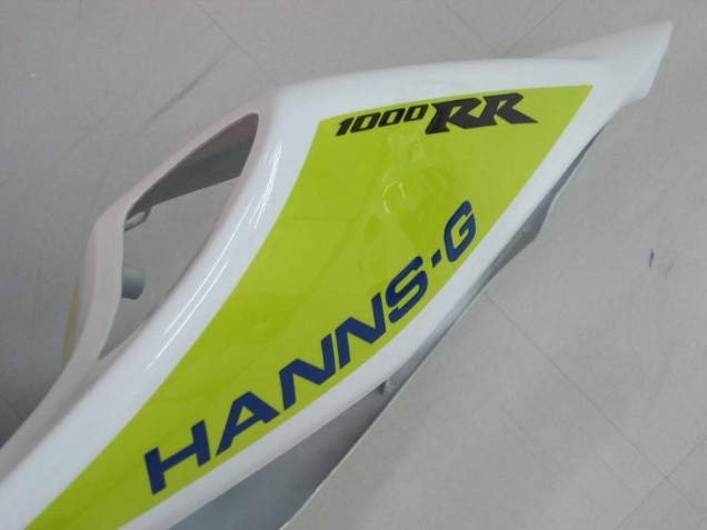 Descuento Carenados Moto Honda CBR1000RR 2006-2007 - Blanco Verde Negro Brillante Hannspree 52