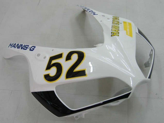 Descuento Carenados Moto Honda CBR1000RR 2006-2007 - Blanco Verde Negro Brillante Hannspree 52